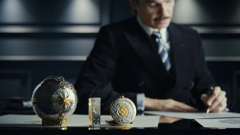 肌膚之鑰40週年高級訂製珠寶系列情境。