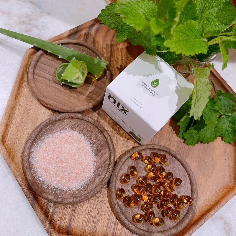 nix天然漱口濃縮晶萃成份示意。 nix天然漱口濃縮晶萃成份示意。