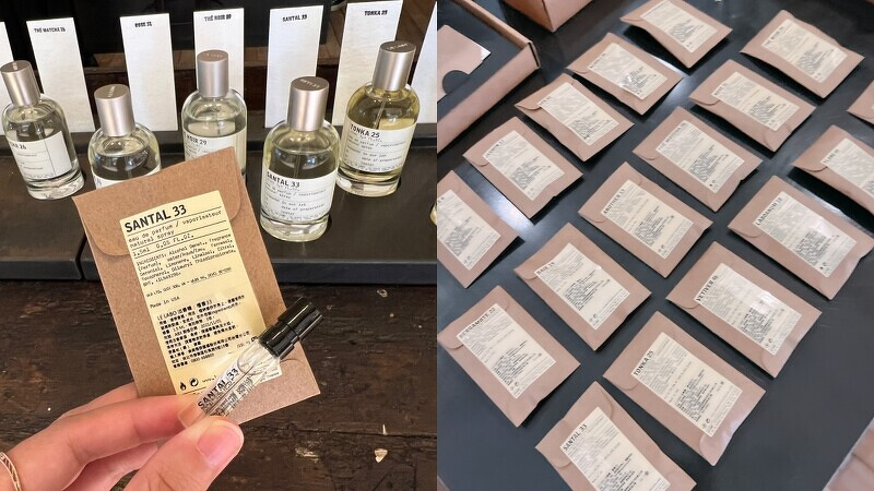 Le Labo淡香精小容量組合套裝3*1.5ml,NT660(台北誠品生活南西限定)。Le Labo淡香精小容量組合套裝3*1.5ml,NT660(台北誠品生活南西限定)。