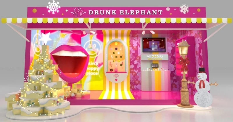 今年醉歡樂聖誕氛圍就在「醉象浪漫繽紛派對屋」。 今年醉歡樂聖誕氛圍就在「醉象浪漫繽紛派對屋」。