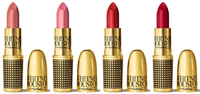 M·A·C X Whitney Houston聯名時尚專業唇膏(共4色)，NT850