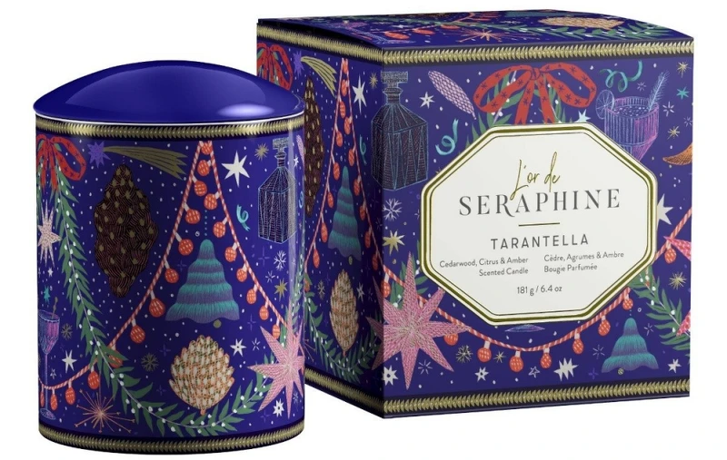 L'or de Seraphine 塔朗泰拉香氛蠟燭181g,NT1,880 L'or de Seraphine 塔朗泰拉香氛蠟燭181g,NT1,880