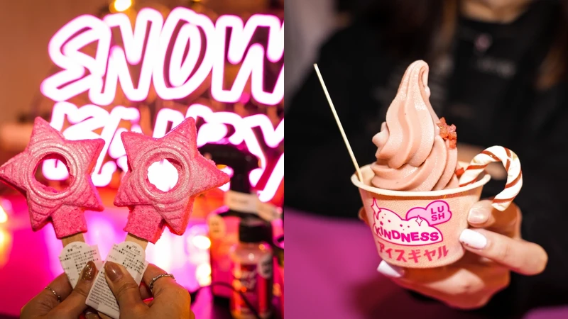 Lush & Ice Gyaru純素霜淇淋。 Lush & Ice Gyaru純素霜淇淋。