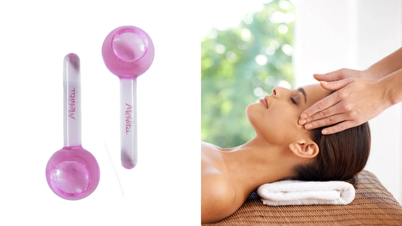 Melvita蜜葳特南京門市7週年限時七天販售粉紅冰球臉部護理。