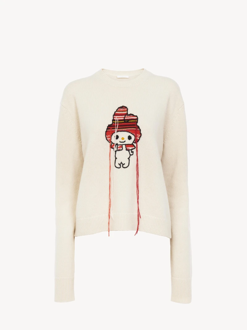 Chloé MyMelody農曆年限定聯名流蘇毛衣 NT$39,500 