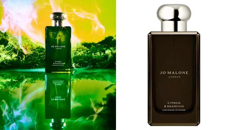 Jo Malone London絲柏與葡萄藤芳醇香水Cypress & Grapevine Cologne Intense 50ml,NT5,650、100ml NT7,800 Jo Malone London絲柏與葡萄藤芳醇香水Cypress & Grapevine Cologne Intense 50ml,NT5,650、100ml NT7,800