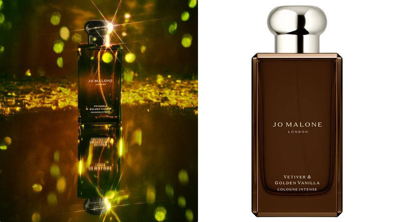 Jo Malone London香根草與黃金梵尼蘭芳醇香水Vetiver & Golden Vanilla Cologne Intense 50ml,NT5,650、100ml NT7,800 Jo Malone London香根草與黃金梵尼蘭芳醇香水Vetiver & Golden Vanilla Cologne Intense 50ml,NT5,650、100ml NT7,800