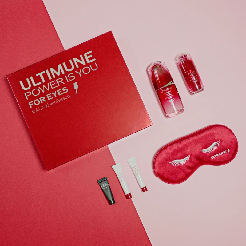 資生堂國際櫃限量電眼美肌眼罩充電組,NT6,700(總價值NT9,510、全台限量1,500組)。 資生堂國際櫃限量電眼美肌眼罩充電組,NT6,700(總價值NT9,510、全台限量1,500組)。