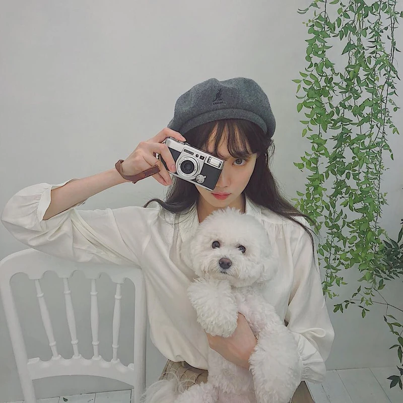 李聖經貝雷帽穿搭 李聖經貝雷帽穿搭