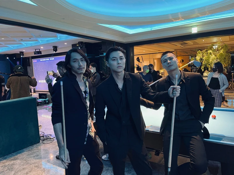 左起田士廣、王子 邱勝翊、王鼎文 左起田士廣、王子 邱勝翊、王鼎文