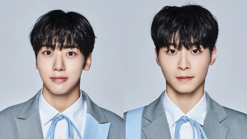 前TO1成員車雄基、吳性珉 前TO1成員車雄基、吳性珉