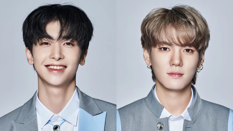UP10TION成員李東烈、李歡喜 UP10TION成員李東烈、李歡喜