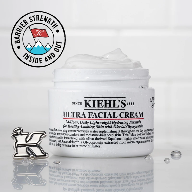 Kiehl’s契爾氏冰河醣蛋白保濕霜50ml,NT1,500、125ml,NT2,650 Kiehl’s契爾氏冰河醣蛋白保濕霜50ml,NT1,500、125ml,NT2,650