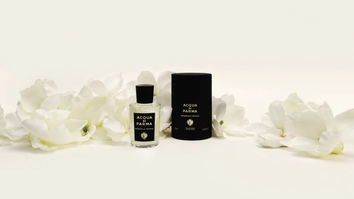 Acqua di Parma格調木蘭淡香精20ml，NT3,700、100ml，NT8,400、180ml，NT10,500