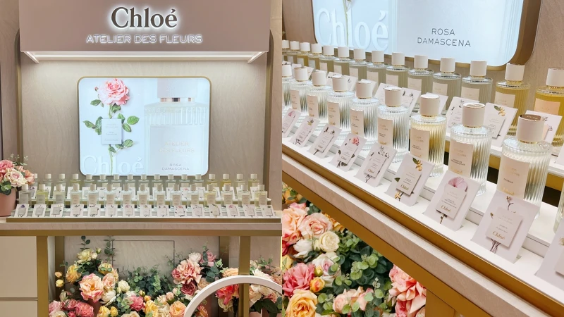 全台首間Chloé仙境花園香氛專賣店就在台北新光三越南西本館二樓。 全台首間Chloé仙境花園香氛專賣店就在台北新光三越南西本館二樓。