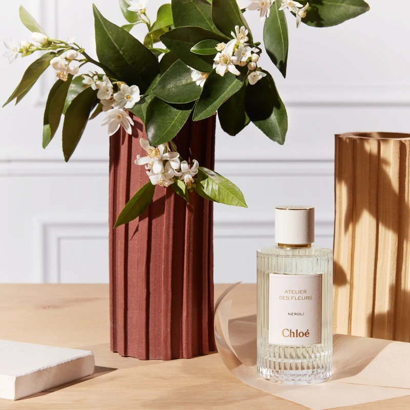 Chloé Atelier des Fleurs仙境花園香水法式橙花(橙花之舞)Neroli 50ml,NT5,000、150ml,NT8,900 Chloé Atelier des Fleurs仙境花園香水法式橙花(橙花之舞)Neroli 50ml,NT5,000、150ml,NT8,900