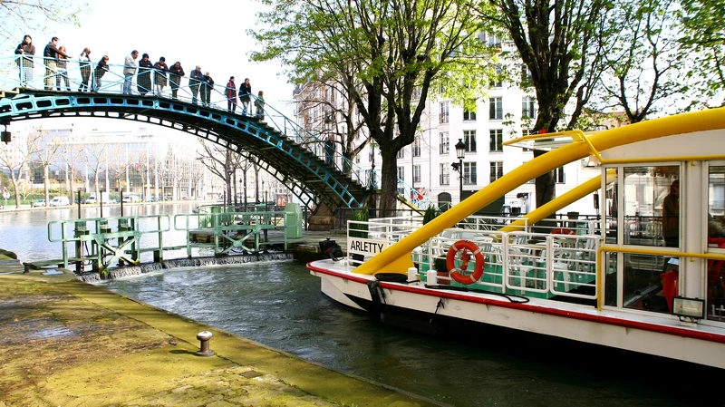 聖馬丁運河Canal Saint-Martin 聖馬丁運河Canal Saint-Martin