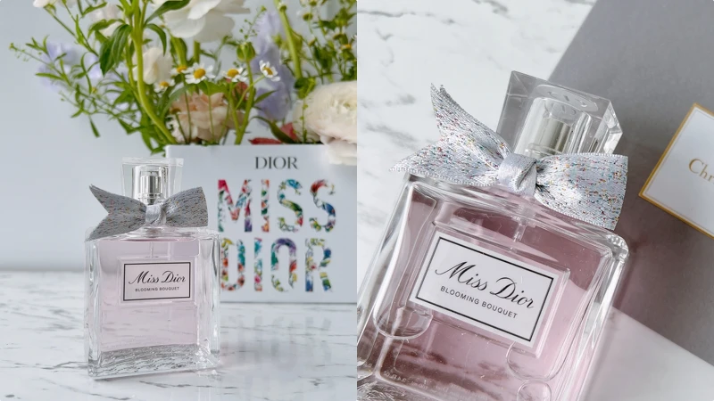 迪奧Miss Dior花漾迪奧淡香水實品。 迪奧Miss Dior花漾迪奧淡香水實品。