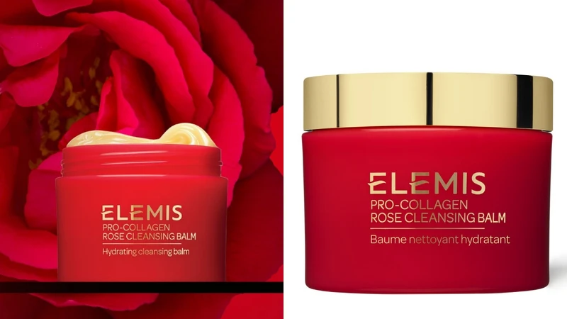 Elemis海洋膠原玫瑰精油卸妝膏新年霸容量限定版200g，NT3,650