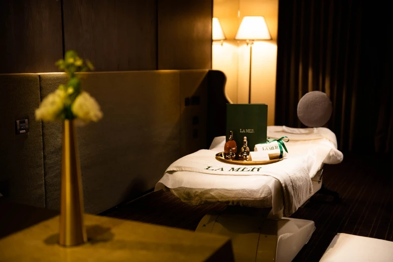 LA MER海洋拉娜護膚室。 LA MER海洋拉娜護膚室。