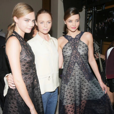 Cara Delevingne, Stella McCartney, Miranda Kerr