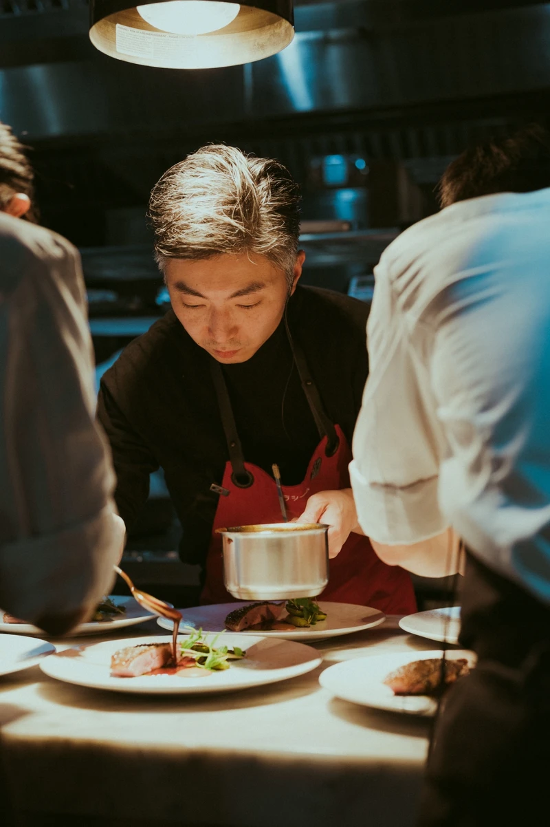 亞洲50大永續餐廳 MUME 主廚林泉(Richie)。 亞洲50大永續餐廳 MUME 主廚林泉(Richie)。