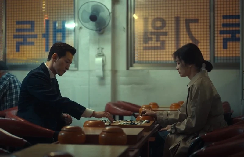 《黑暗榮耀》李到晛(左)與鄭星一(右) 《黑暗榮耀》李到晛(左)與鄭星一(右)