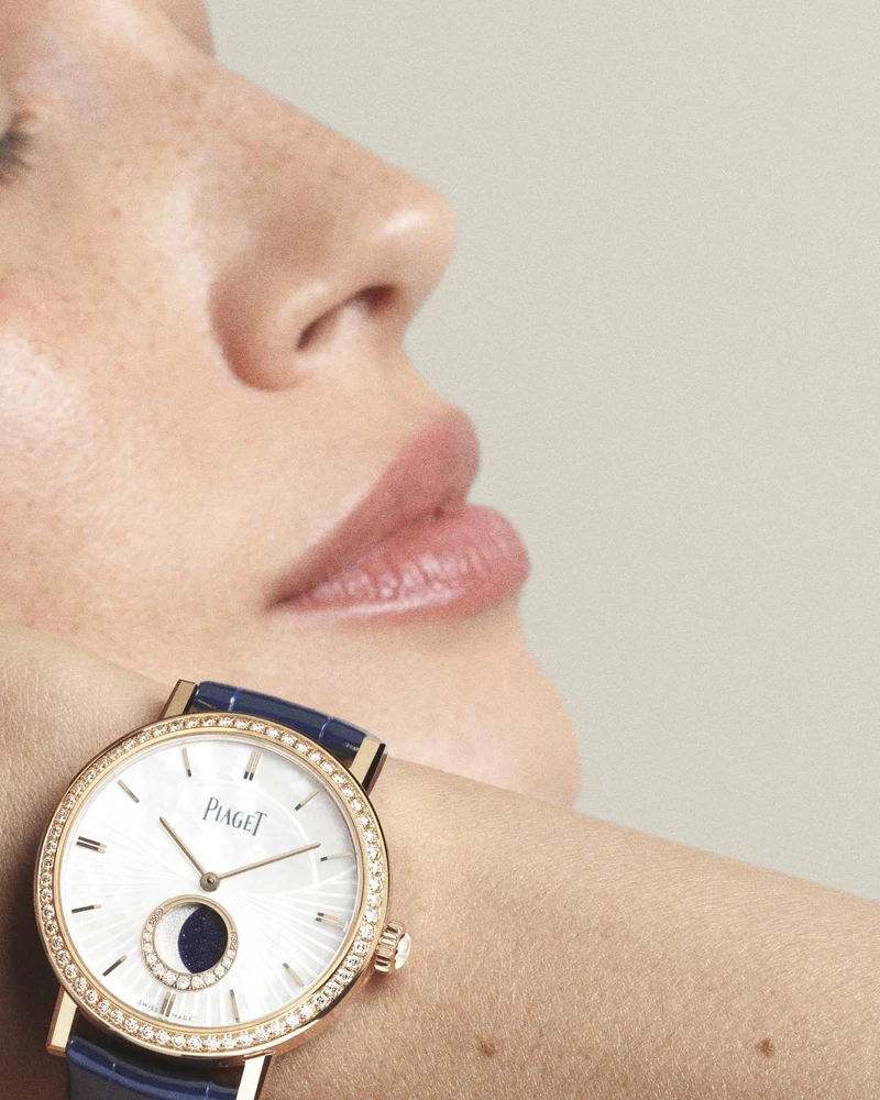 PIAGET Altiplano系列月相顯示玫瑰金高級珠寶腕錶 PIAGET Altiplano系列月相顯示玫瑰金高級珠寶腕錶