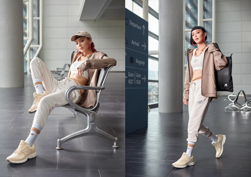 KIWI鞋款：沙橙色 M2002REF