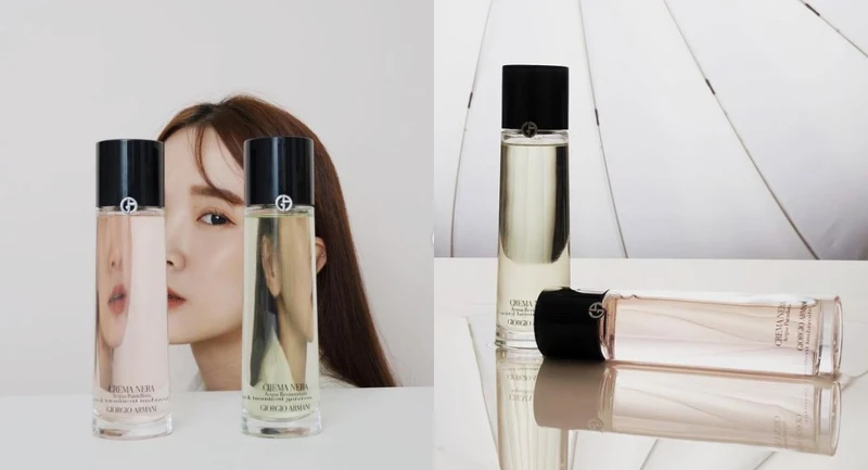 【黑曜岩新生奇蹟嫩膚露】&【黑曜岩新生奇蹟精萃露】150ml / $4,800 (圖片出處: https://www.instagram.com/p/COfOiP8tCZa/)