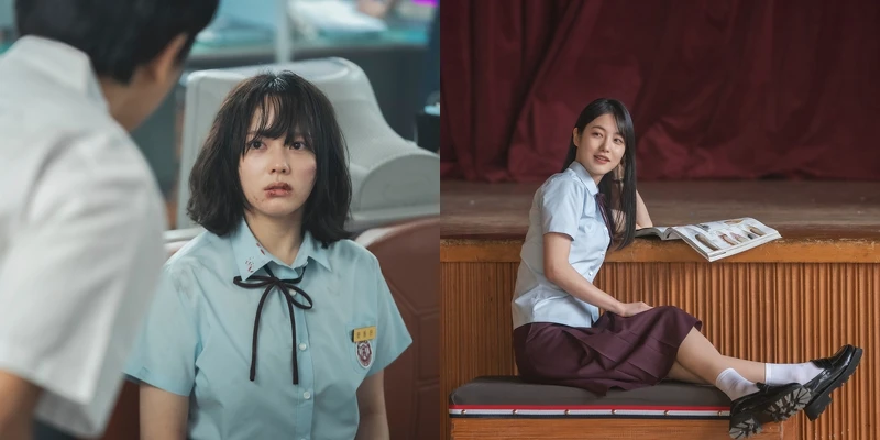 《黑暗榮耀》演員(左)鄭知蘇、(右)辛叡恩。 《黑暗榮耀》演員(左)鄭知蘇、(右)辛叡恩。