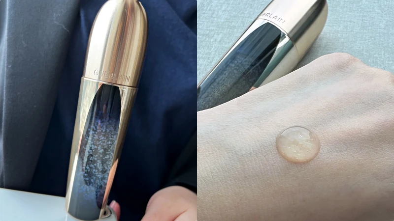 蘭鑽極萃氧生微晶精質地示意。30ml,NT19,900、50ml,NT26,200 蘭鑽極萃氧生微晶精質地示意。30ml,NT19,900、50ml,NT26,200