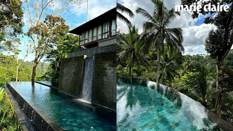 私人無邊際泳池能在絕美景色前大拍美照