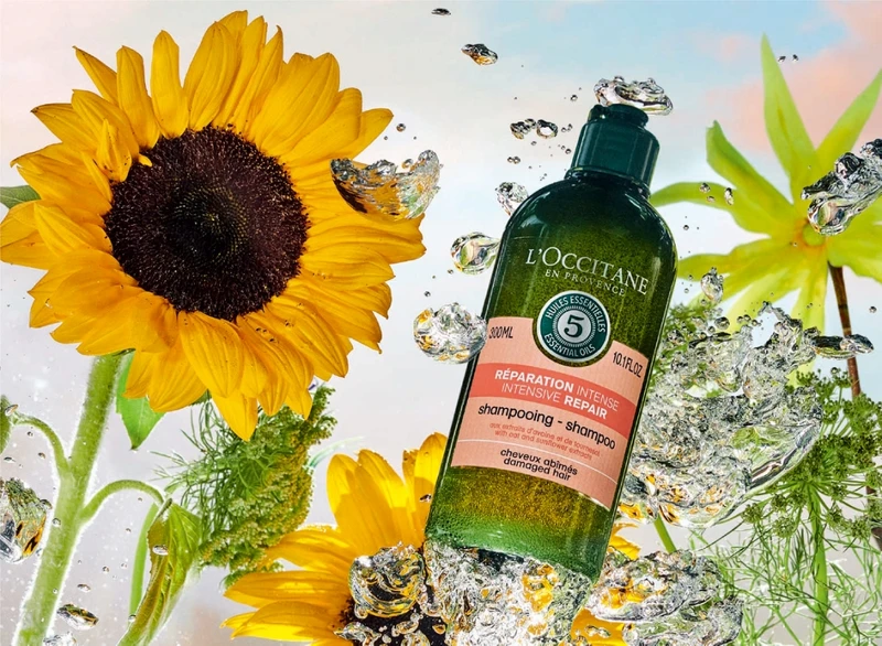 L’OCCITANE歐舒丹草本修護系列主視覺。