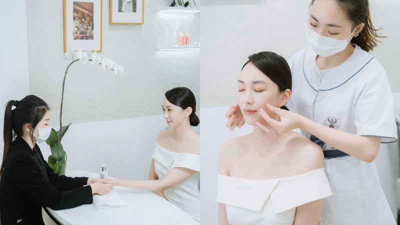 (左)Sisley奇蹟拋光手部護理、(右)Sisley 20分鐘奇蹟拋光臉部護理。