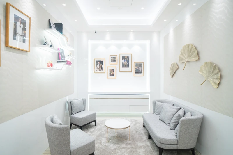 Sisley台北101旗艦店專屬服務空間。