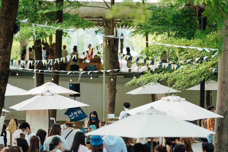 森之市 Mori Market 以「走入森之市,走入城市的森林」為理念。 森之市 Mori Market 以「走入森之市,走入城市的森林」為理念。