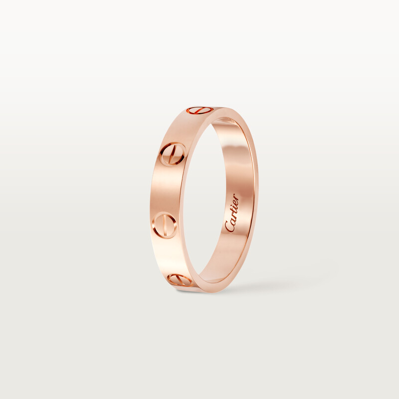 Love 系列18K玫瑰金戒指,Cartier Love 系列18K玫瑰金戒指,Cartier