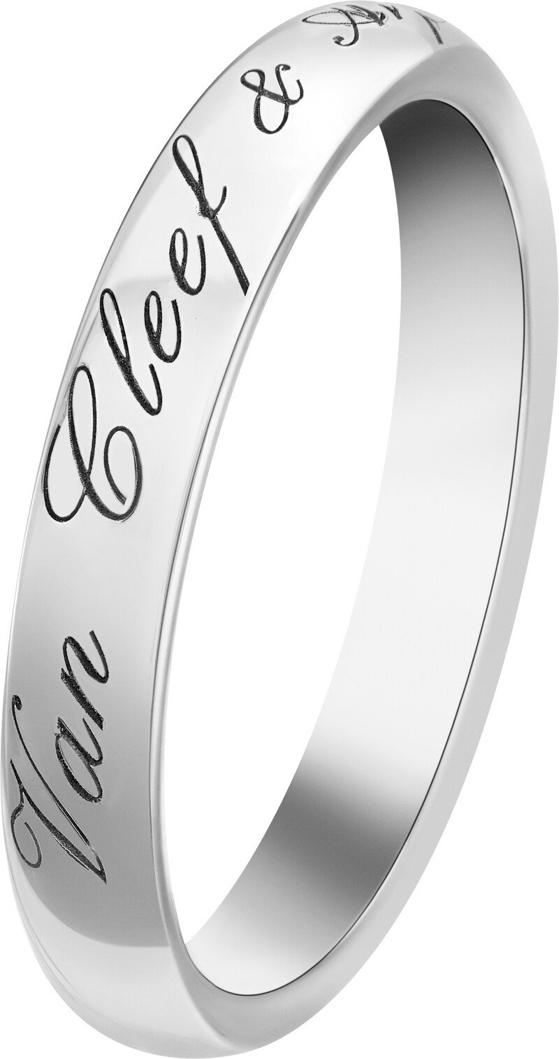 Tendrement Signature 鉑金婚戒,Van Cleef & Arpels Tendrement Signature 鉑金婚戒,Van Cleef & Arpels