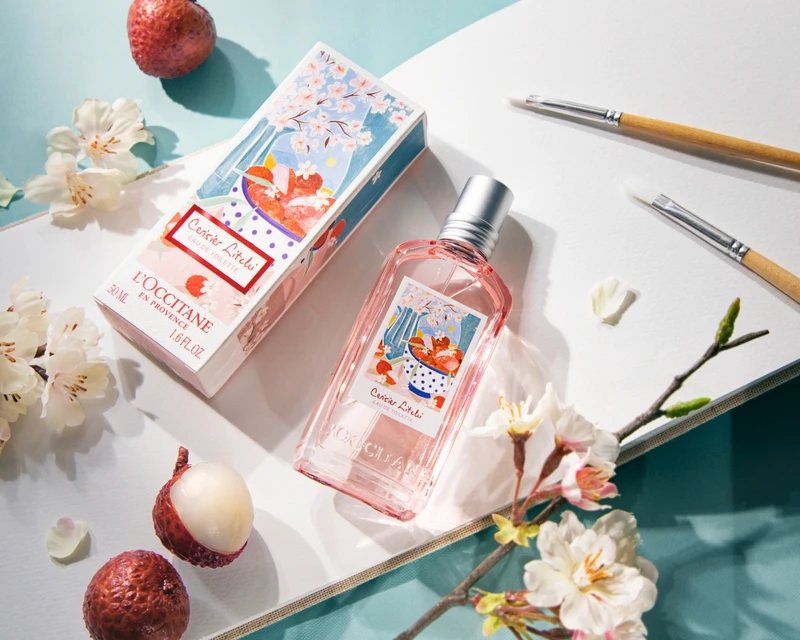 L’OCCITANE歐舒丹荔枝櫻花淡香水50ml，NT2,350