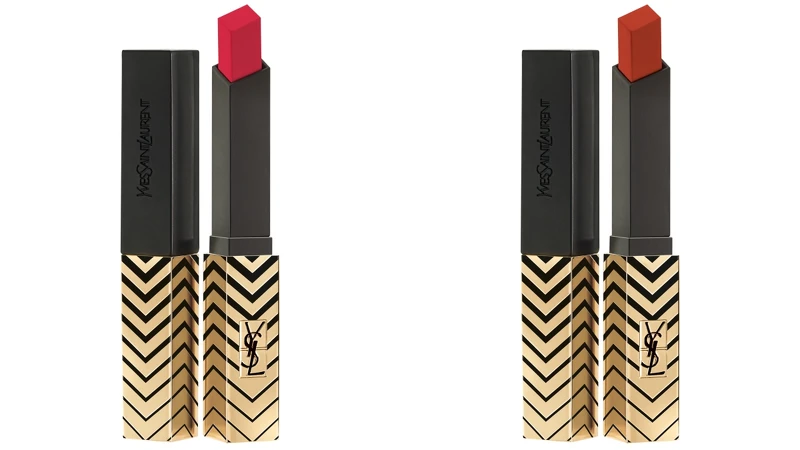 YSL 2023情人節愛無反顧限定系列奢華緞面絲絨唇膏(#21、#1966)，NT1,550