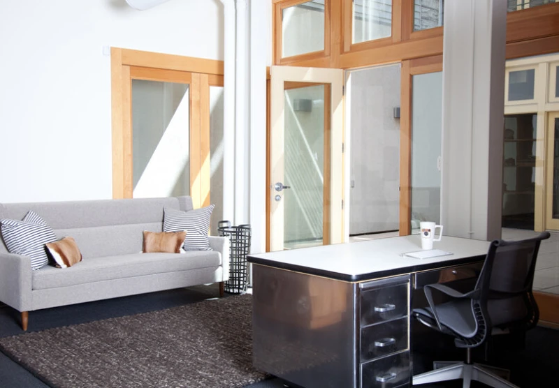 Instagram舊金山總部一樓接待廳。