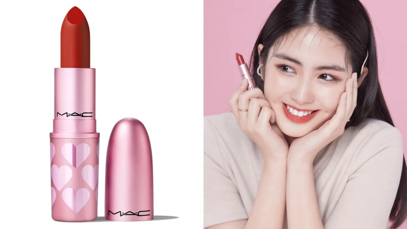 新生代演員雷嘉汭演繹M.A.C撩心攻略時尚專業唇膏#Chili