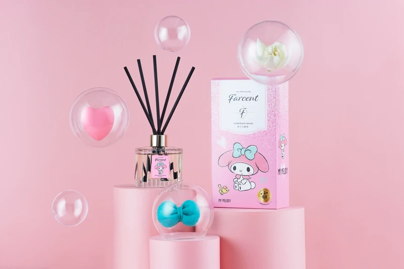 Farcent香水X三麗鷗美樂蒂兔年版聯名限定香氛120ml，NT230~NT275