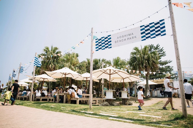 宮崎市「青島海灘公園」。 宮崎市「青島海灘公園」。