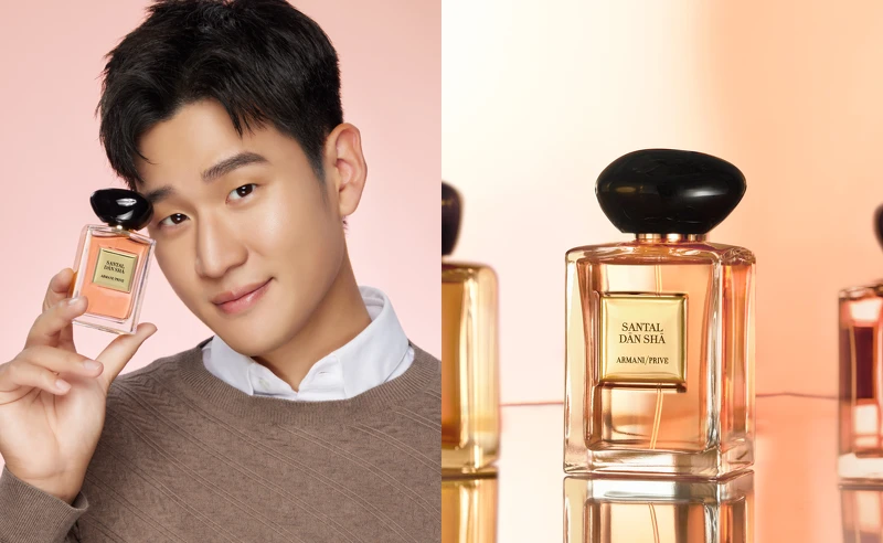 (ARMANI/PRIVÉ高級訂製淡香水花園系列】全新【東方紅木】100ml/NT$7,500 (圖片出處:Armani Beauty官方美圖)