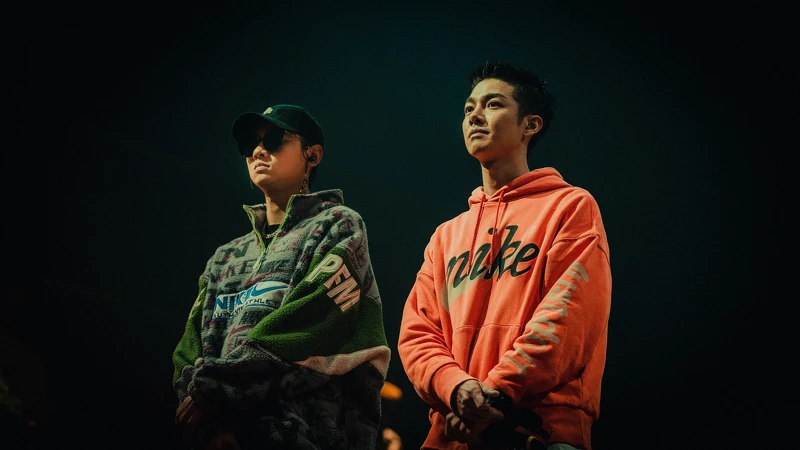 《大嘻哈時代2》CuHighBoy金陽與陳信維 《大嘻哈時代2》CuHighBoy金陽與陳信維