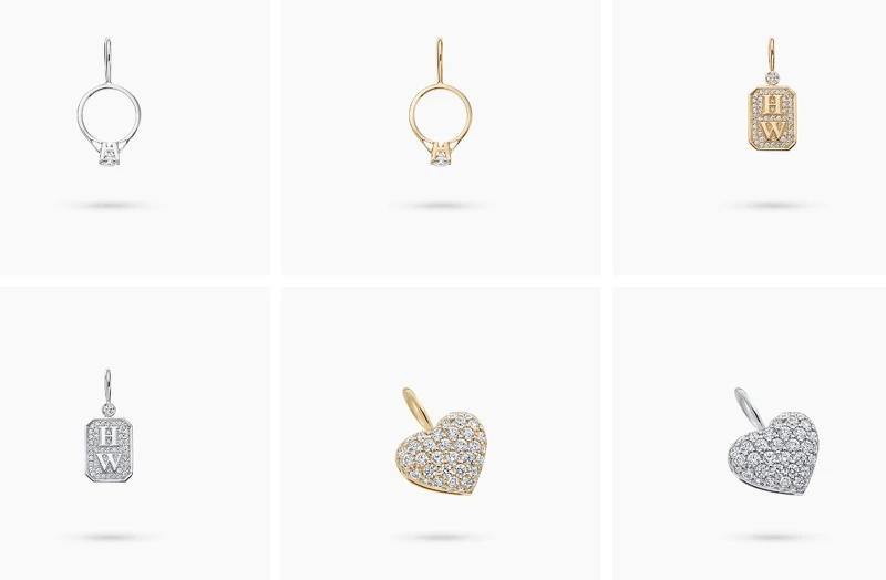海瑞溫斯頓Charms系列墜飾