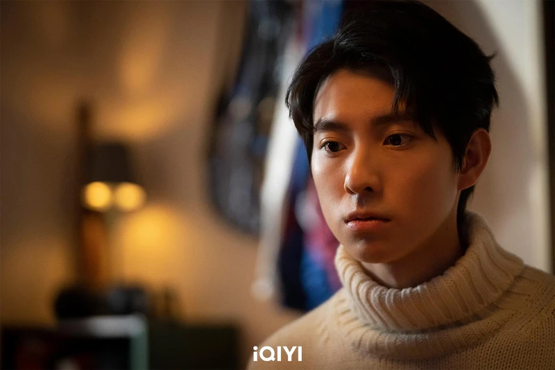 創作系透明感型男彭千祐雕刻系畢業，踏入演員行業首度挑戰重要角色，坦言壓力大。