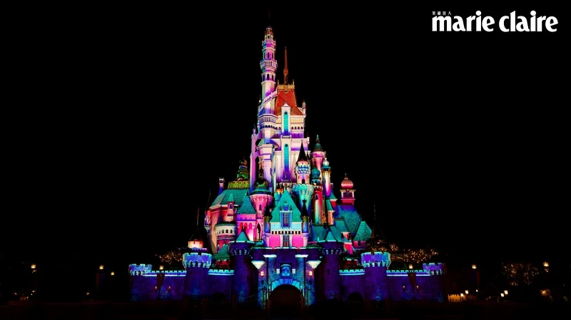 「奇妙夢想城堡」夜景 「奇妙夢想城堡」夜景